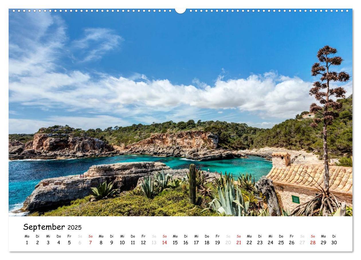 Bild: 9783435609024 | Wildes und romantisches Mallorca (Wandkalender 2025 DIN A2 quer),...