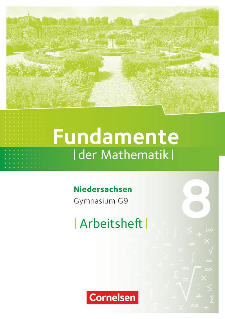 Cover: 9783060080137 | Fundamente der Mathematik 8. Schuljahr. Arbeitsheft mit Lösungen....