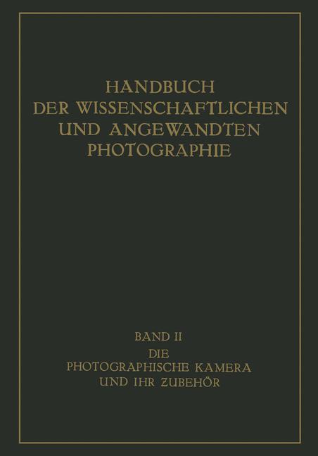 Cover: 9783709130483 | Die Photographische Kamera und ihr Zubehör | Karl Pritschow | Buch
