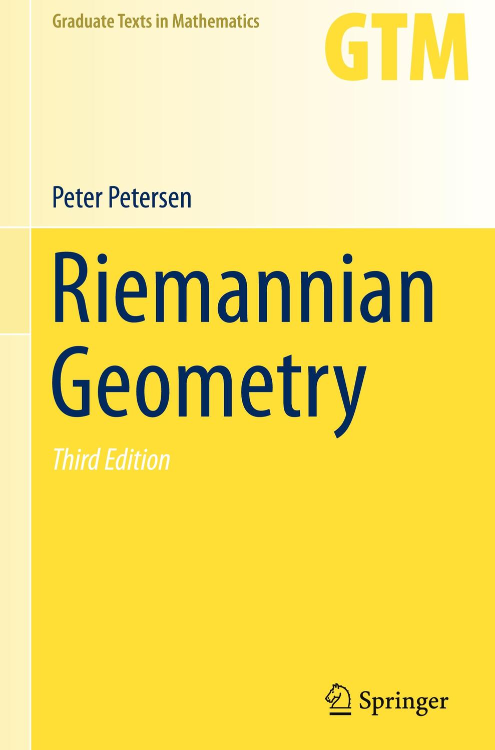 Cover: 9783319266527 | Riemannian Geometry | Peter Petersen | Buch | Englisch | Springer