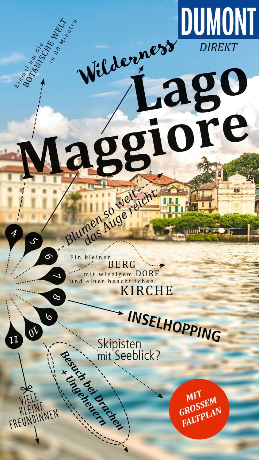 Cover: 9783616000695 | DuMont direkt Reiseführer Lago Maggiore | Mit großem Faltplan | Lonmon