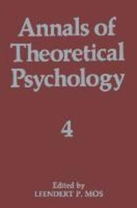 Cover: 9781461564553 | Annals of Theoretical Psychology | Leendert P. Mos | Taschenbuch