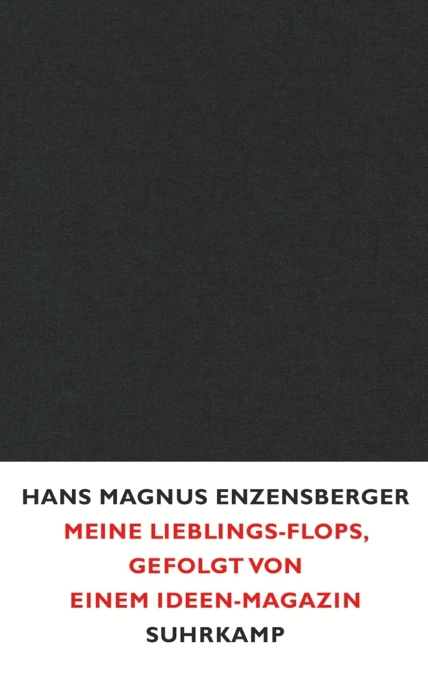 Cover: 9783518422113 | Meine Lieblings-Flops, gefolgt von einem Ideen-Magazin | Enzensberger