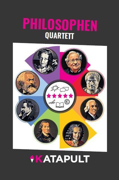 Cover: 4260463010008 | Philosophen-Quartett | Box | Deutsch | 2019 | KATAPULT Verlag