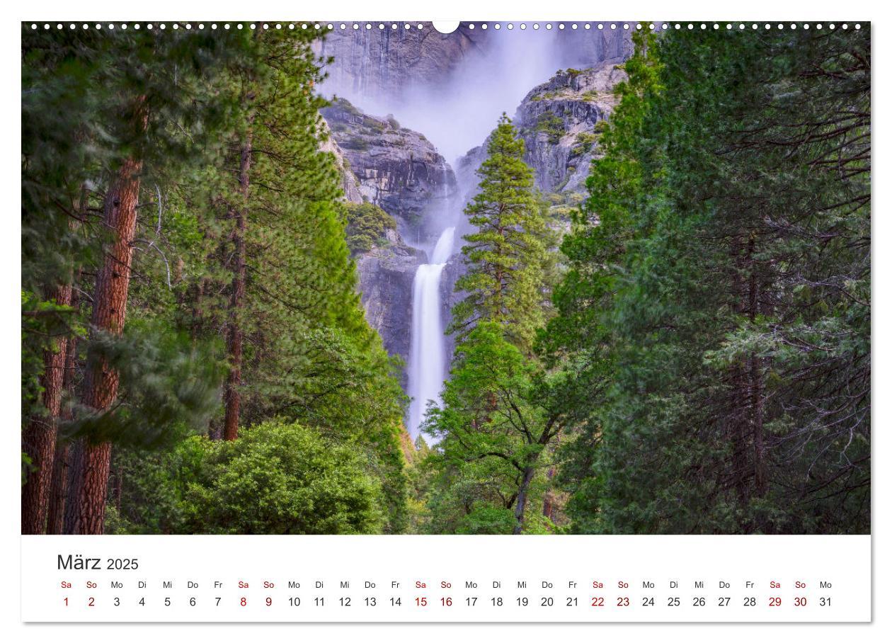 Bild: 9783435354337 | Yosemite - Nationalpark (Wandkalender 2025 DIN A2 quer), CALVENDO...