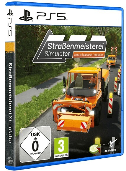 Cover: 4015918156639 | Straßenmeisterei Simulator (PlayStation 5) | Blu-ray Disc | Blu-ray