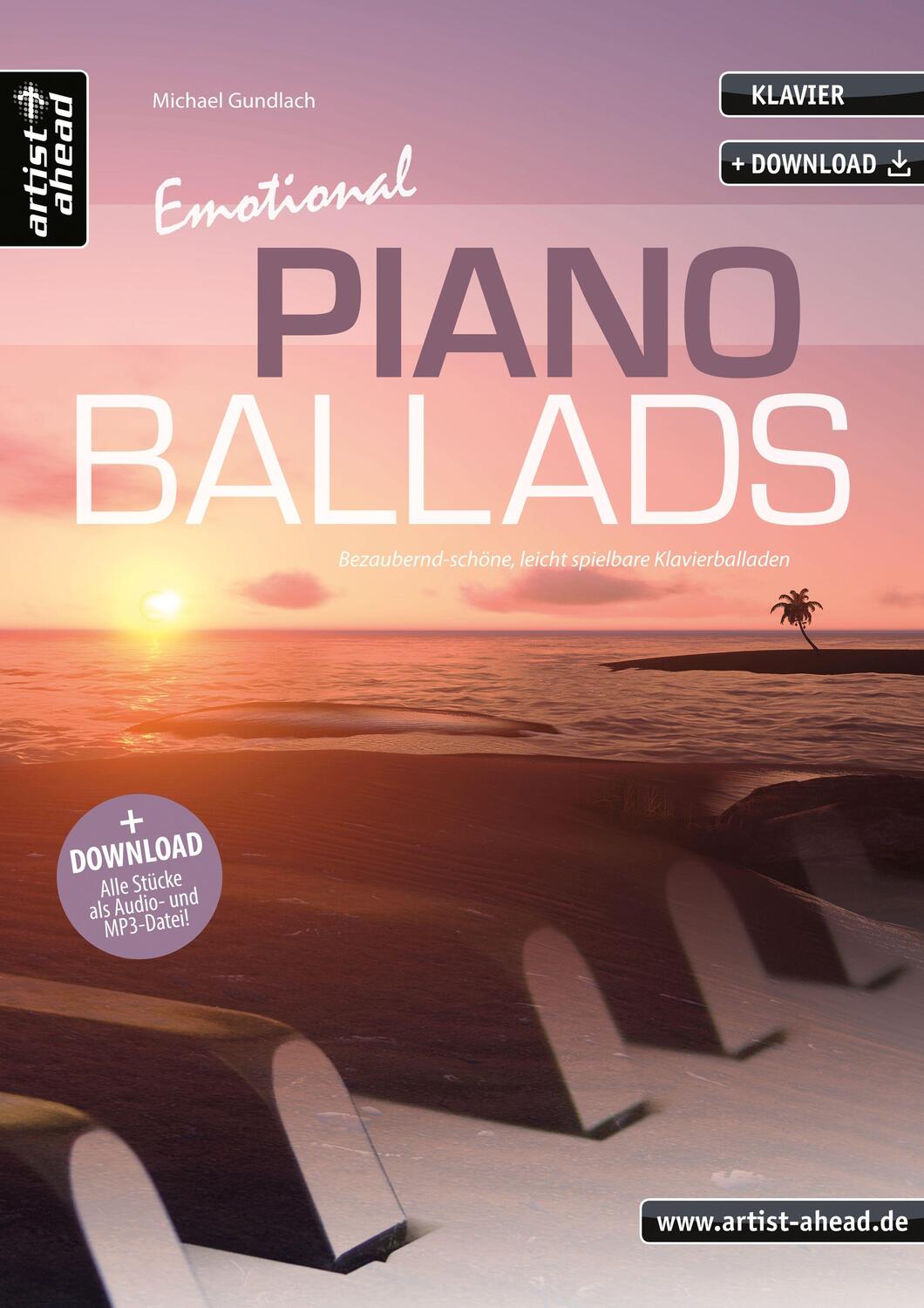 Cover: 9783866420915 | Emotional Piano Ballads | Michael Gundlach | Broschüre | Deutsch