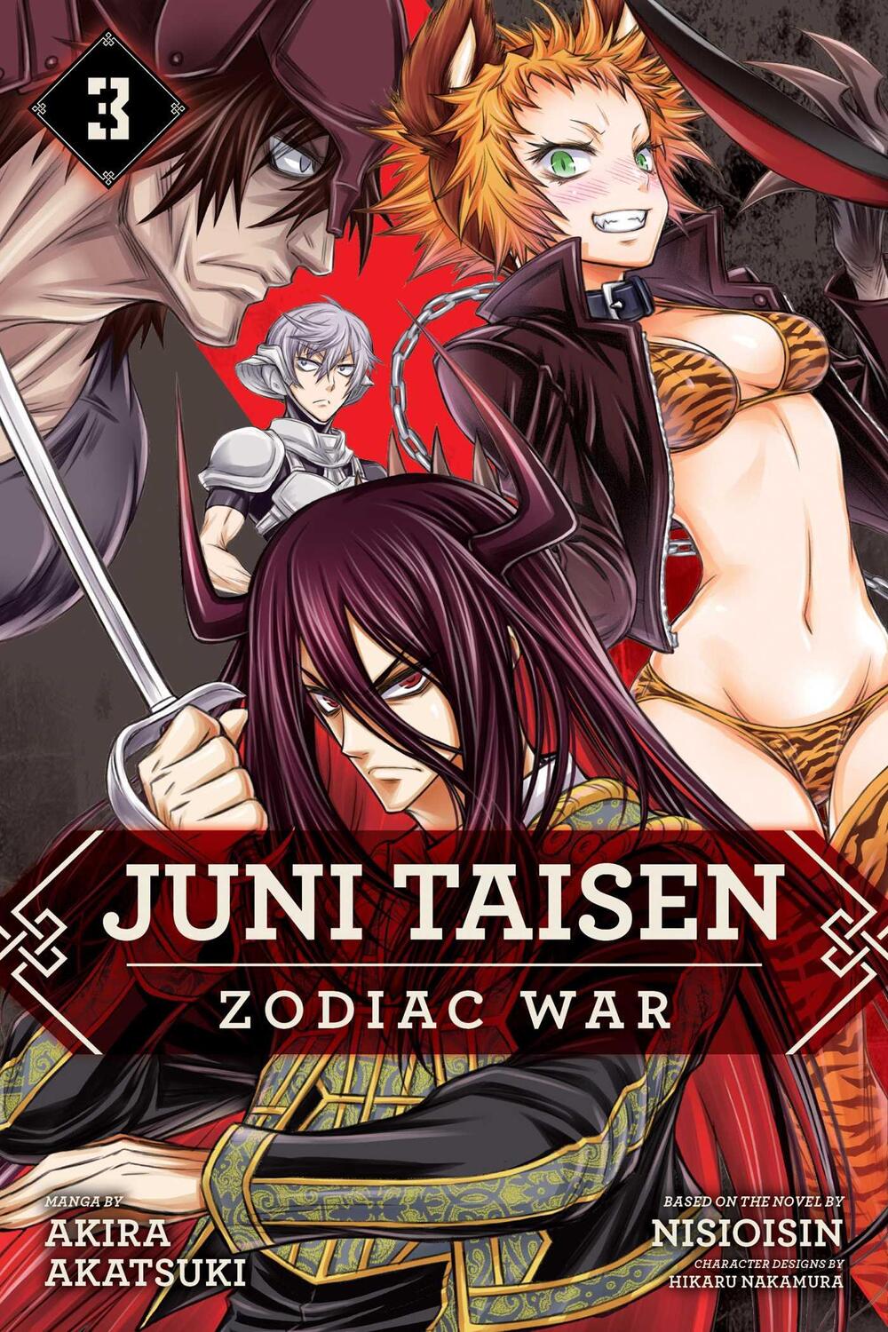 Cover: 9781974702510 | Juni Taisen: Zodiac War (manga), Vol. 3 | Nisioisin | Taschenbuch