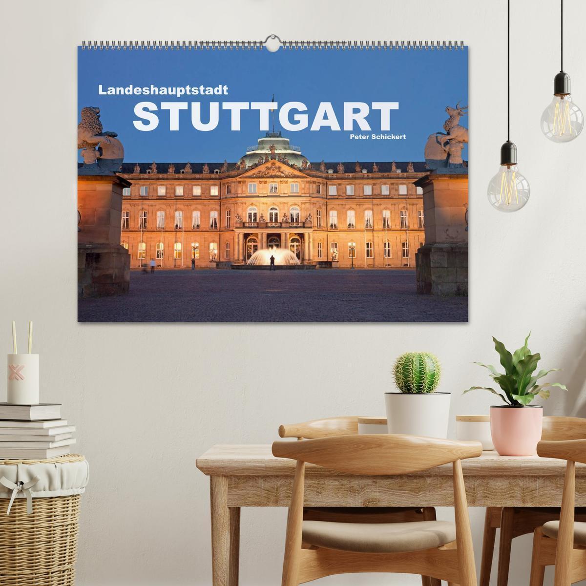 Bild: 9783435646418 | Landeshauptstadt Stuttgart (Wandkalender 2025 DIN A2 quer),...