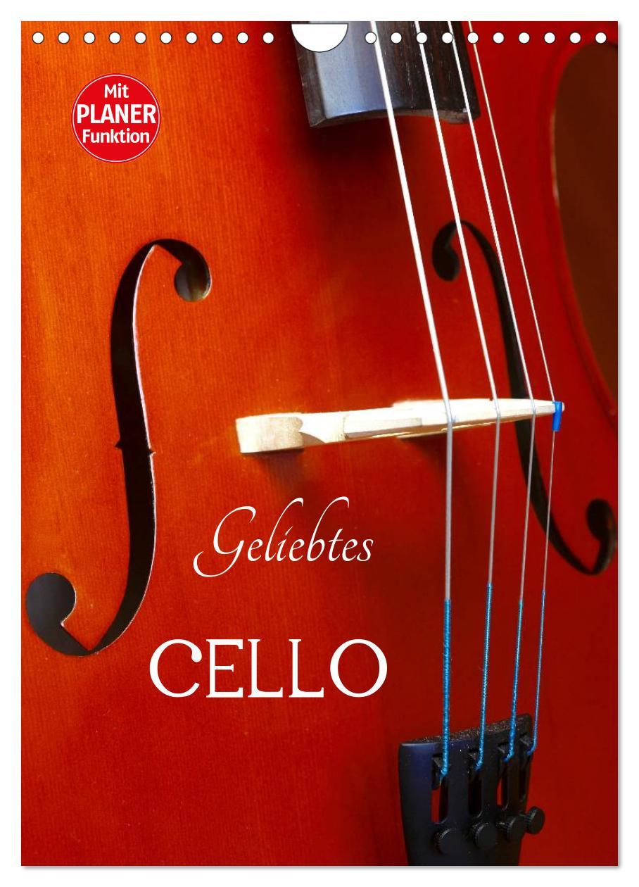 Cover: 9783457010891 | Geliebtes Cello (Wandkalender 2025 DIN A4 hoch), CALVENDO...