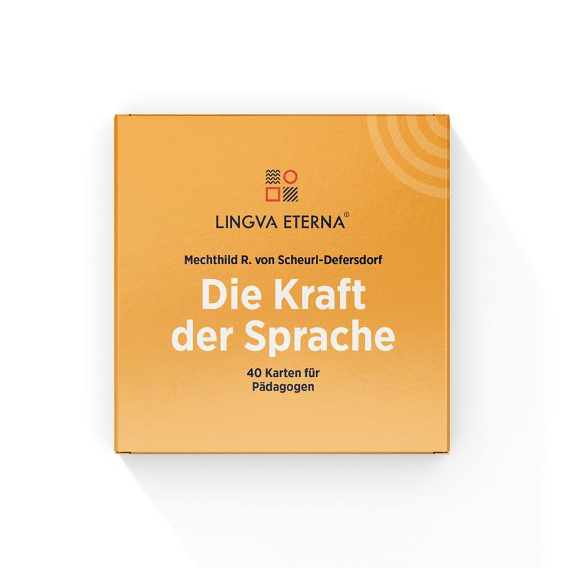 Cover: 4260198990309 | Die Kraft der Sprache - 40 Karten für Pädagogen | Scheurl-Defersdorf