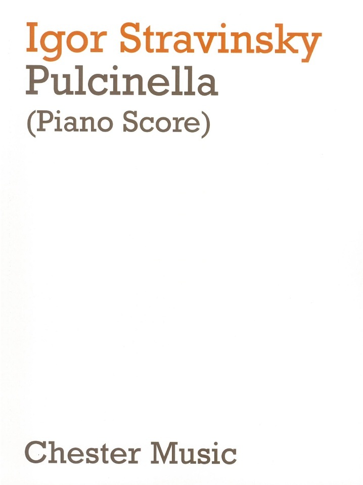 Cover: 9780711953123 | Pulcinella (Piano/Vocal Score) | Igor Stravinsky | Partitur | 1989