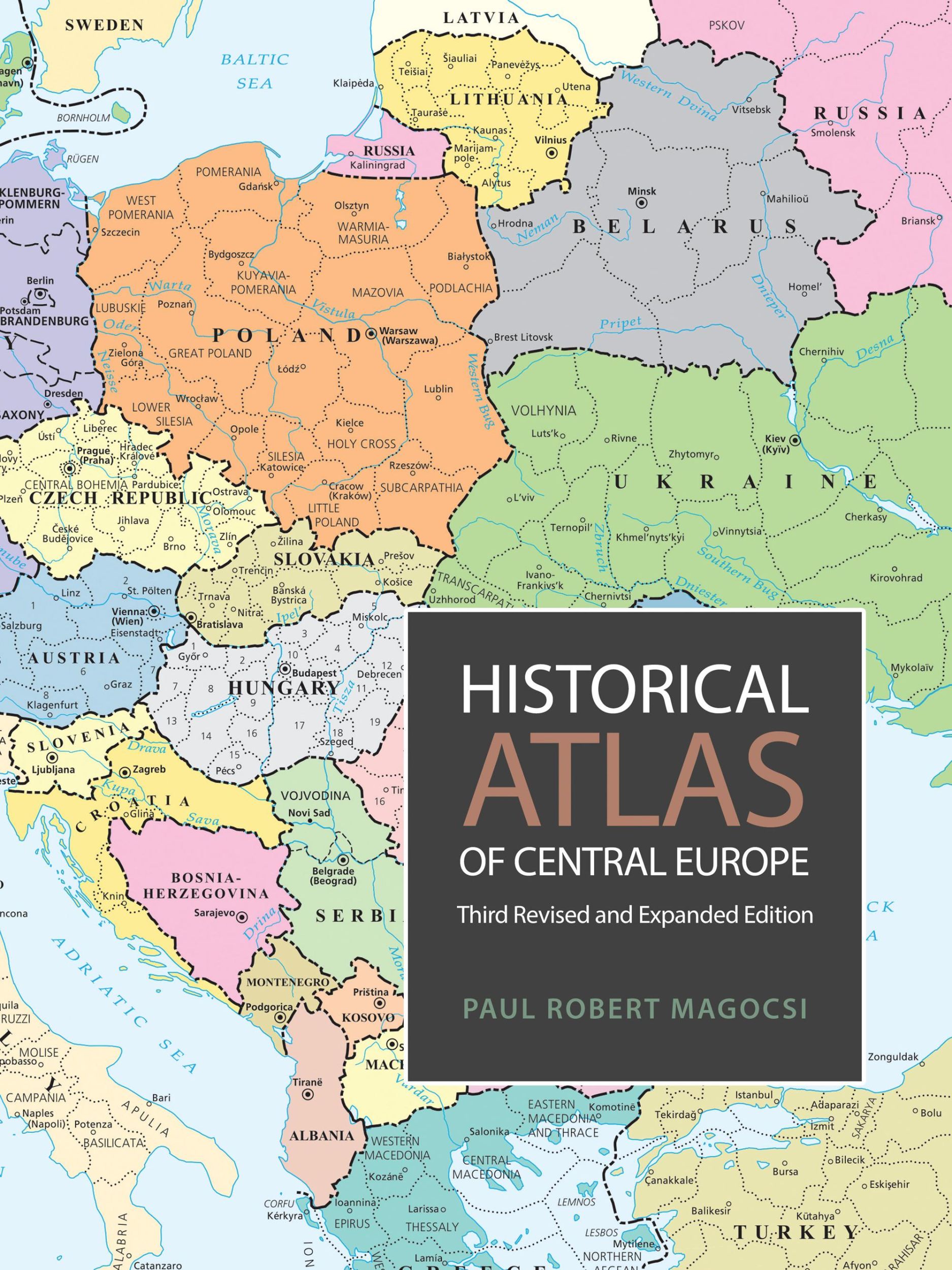 Cover: 9781487523312 | Historical Atlas of Central Europe | Paul Robert Magocsi | Taschenbuch