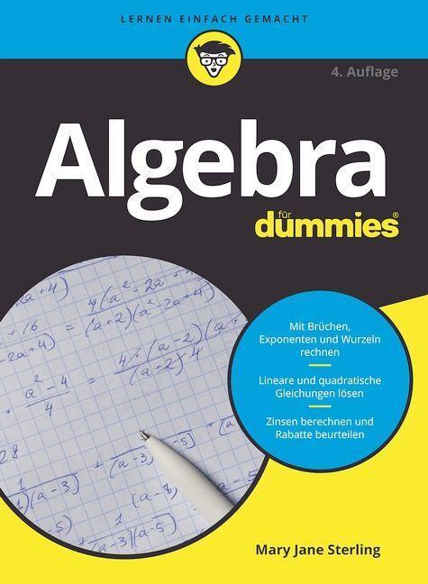 Cover: 9783527720941 | Algebra für Dummies | Mary Jane Sterling | Taschenbuch | für Dummies