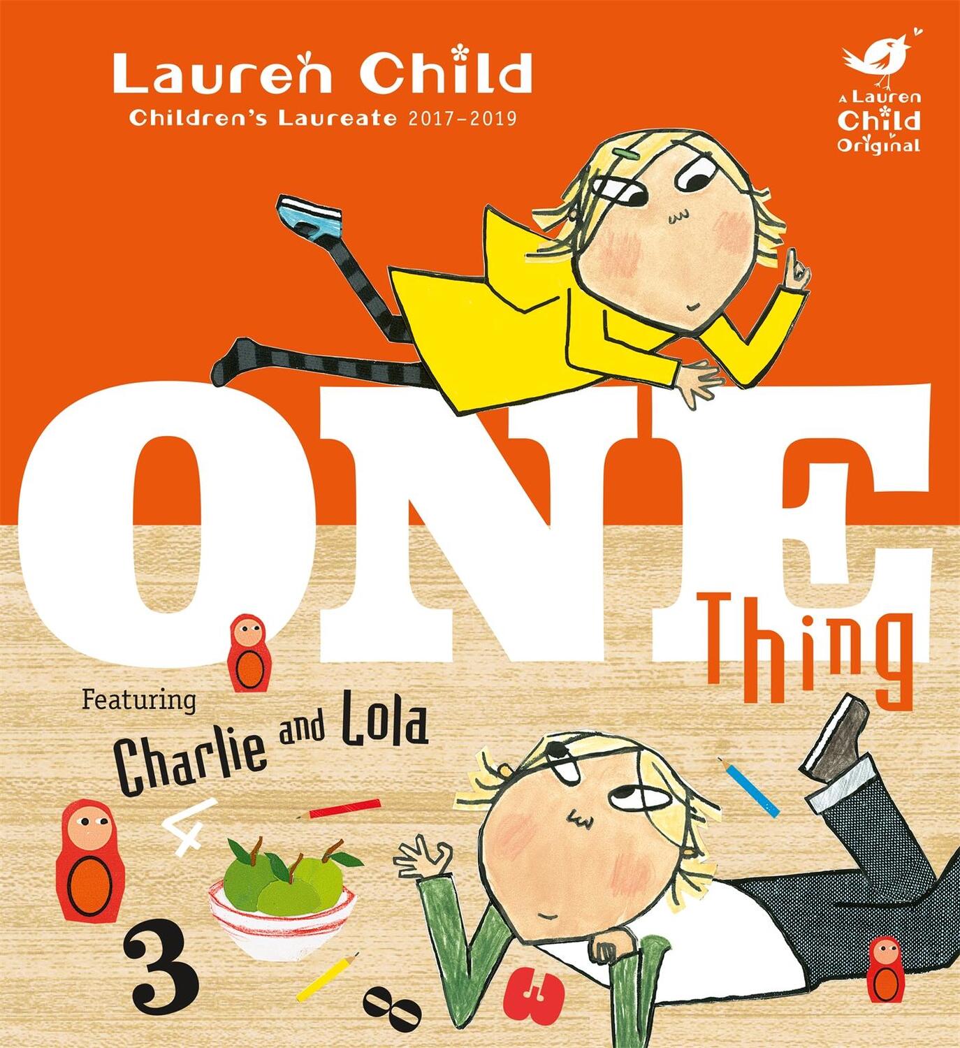 Cover: 9781408339015 | Charlie and Lola: One Thing | Board Book | Lauren Child | Taschenbuch
