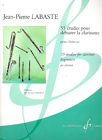 Cover: 9790043086406 | 55 Etudes Pour Debuter La Clarinette | Jean-Pierre Labaste | Buch
