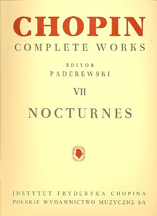 Cover: 9788322414354 | Complete Works VII: Nocturnes | Frédéric Chopin | Buch