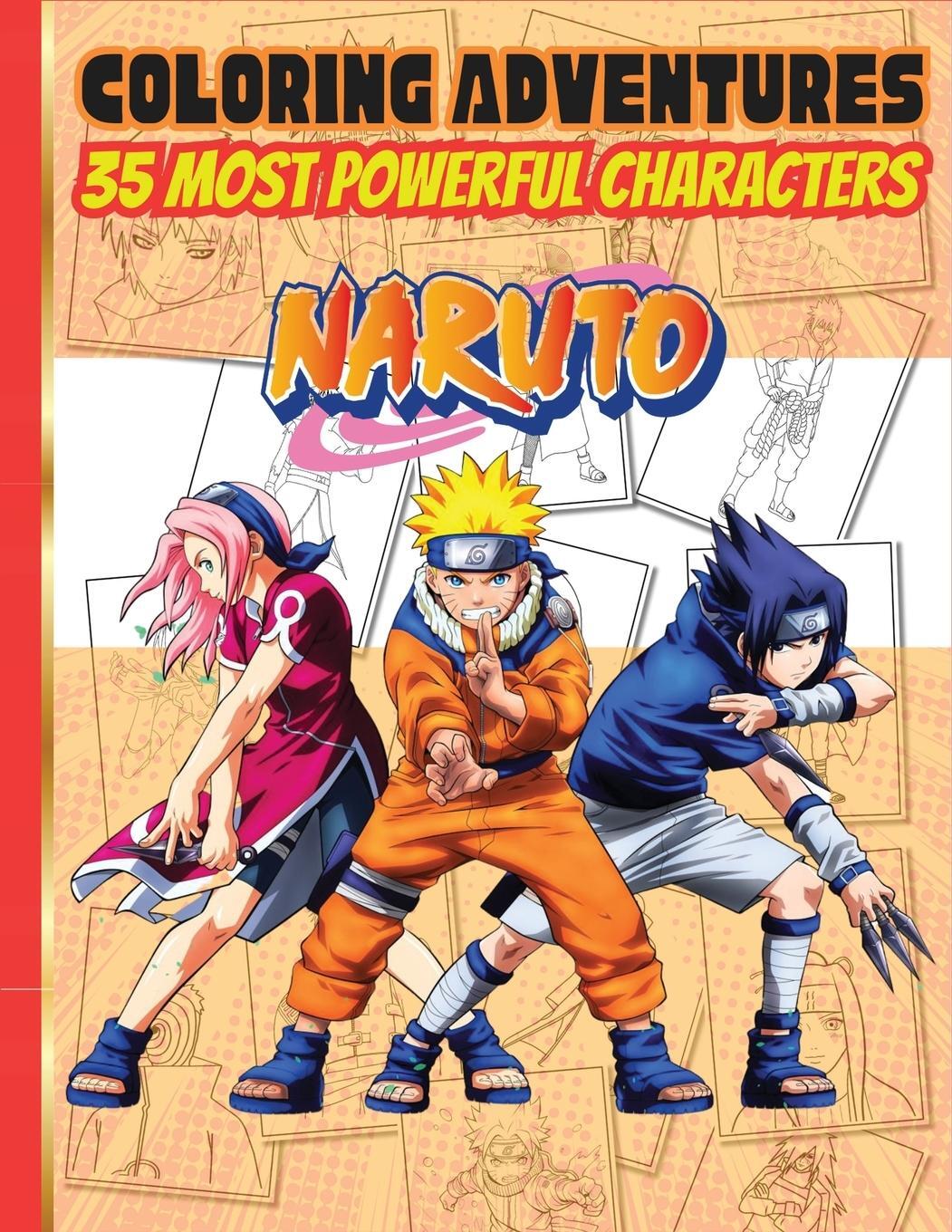 Cover: 9784402434571 | Naruto Coloring book | Ait Aziza Publishing | Taschenbuch | Englisch