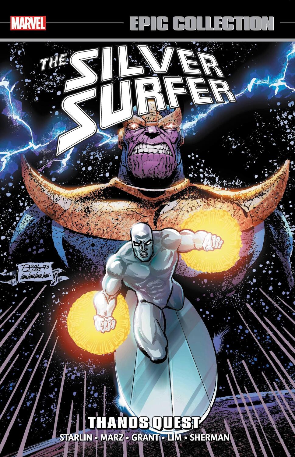 Cover: 9781302911867 | Silver Surfer Epic Collection: Thanos Quest | Alan Grant (u. a.)