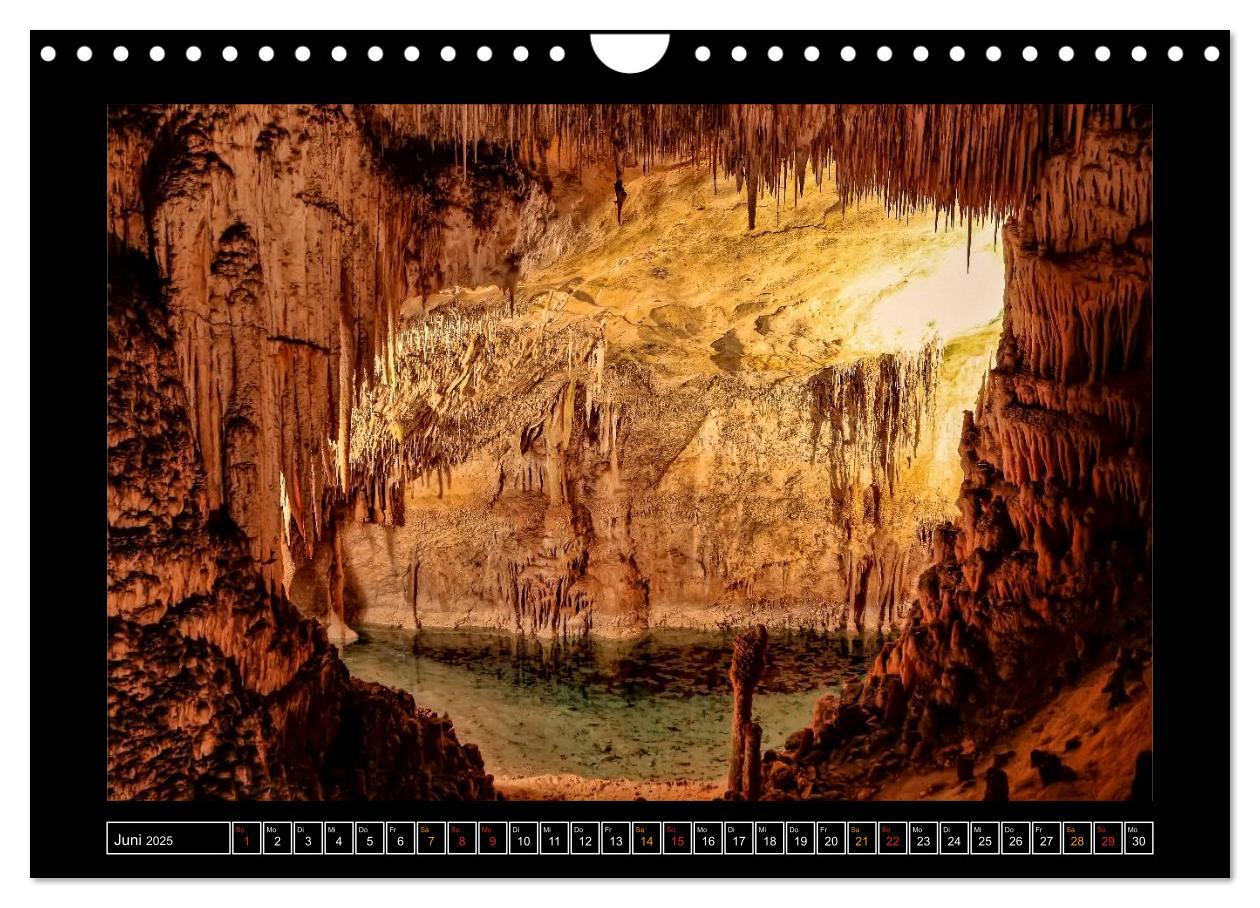 Bild: 9783435596904 | Höhlen, Stalaktiten und Stalagmiten (Wandkalender 2025 DIN A4...