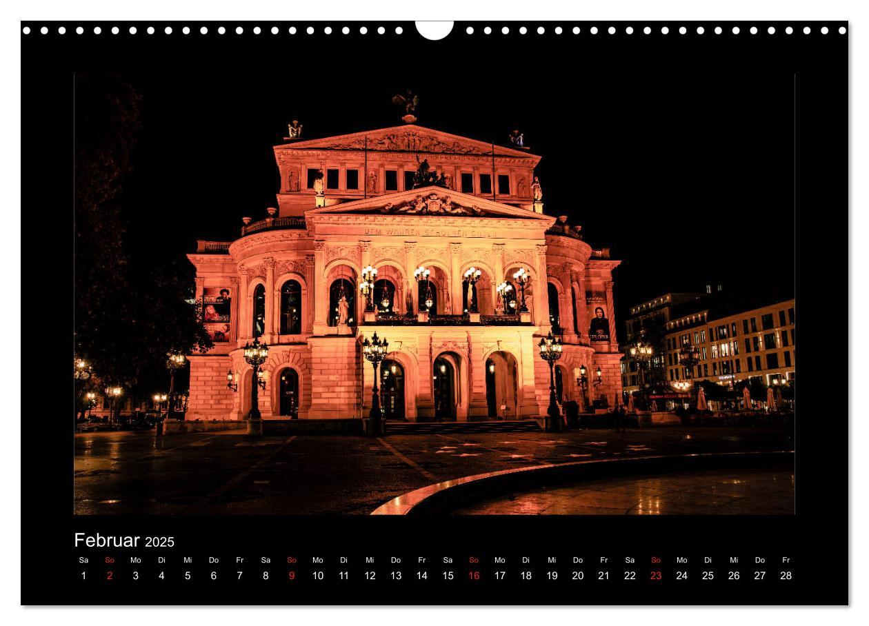 Bild: 9783435273362 | Frankfurt bei Nacht 2025 (Wandkalender 2025 DIN A3 quer), CALVENDO...