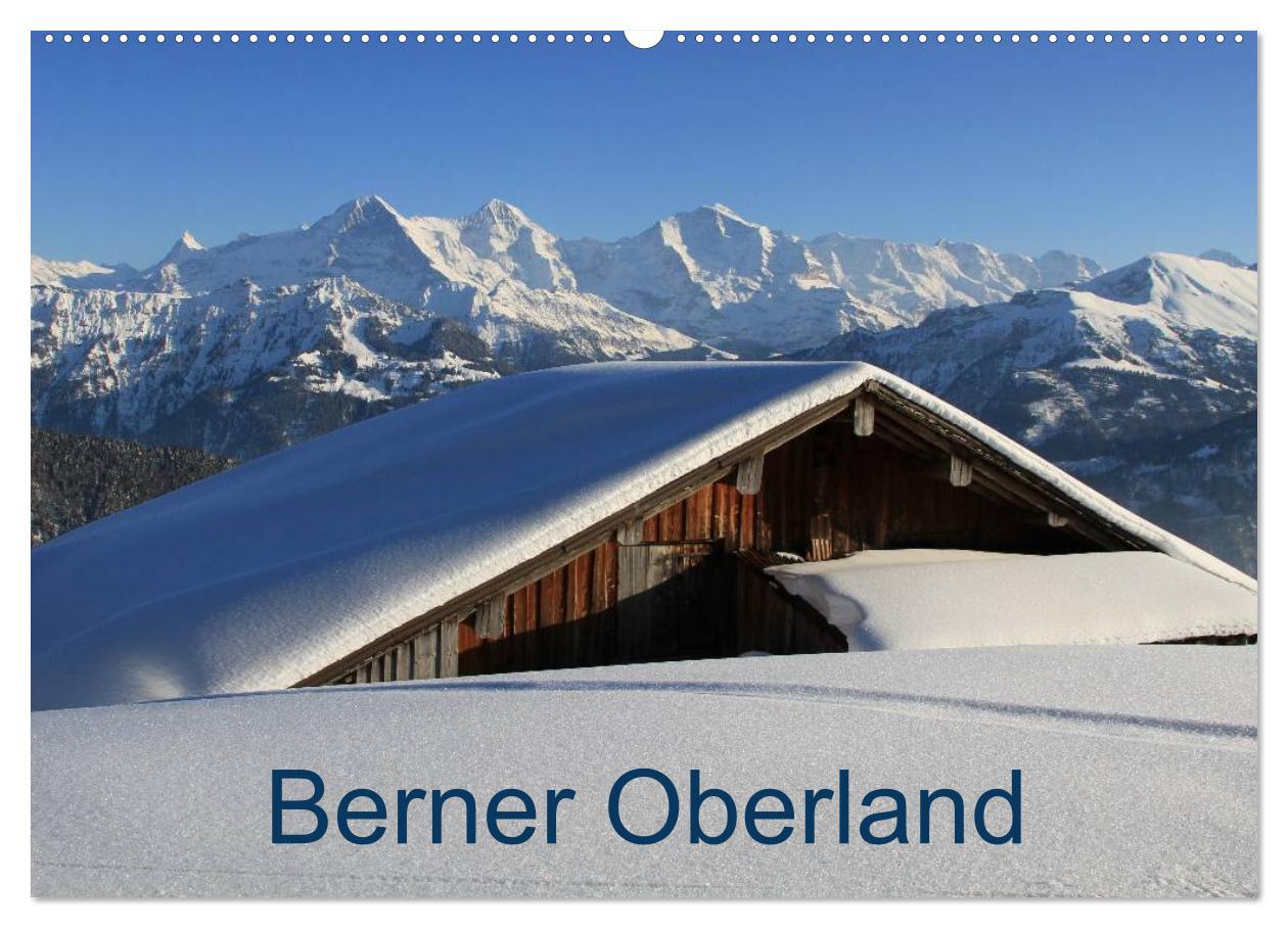 Cover: 9783435770267 | Berner Oberland (Wandkalender 2025 DIN A2 quer), CALVENDO...