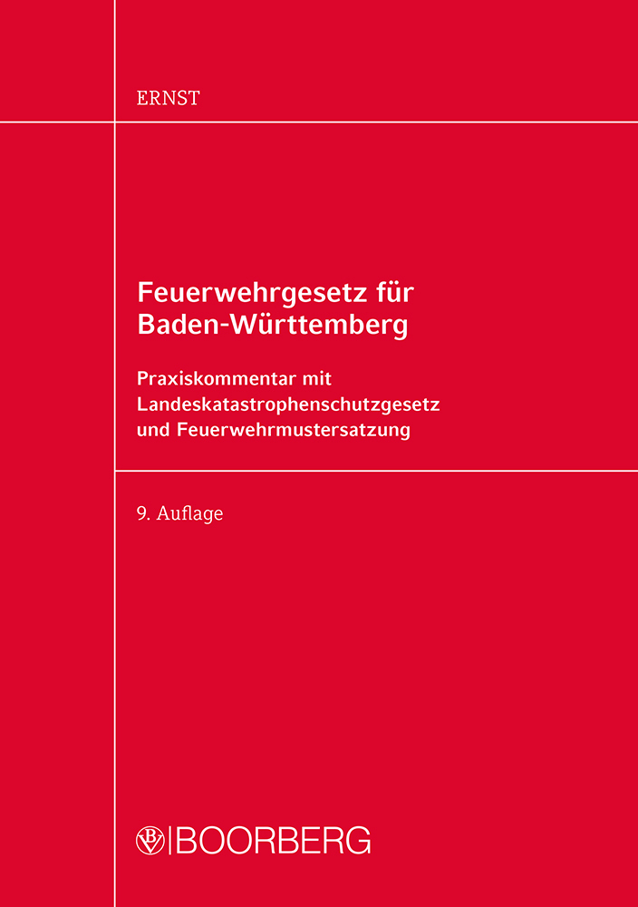 Cover: 9783415059221 | Feuerwehrgesetz für Baden-Württemberg | Armin Ernst | Buch | 558 S.