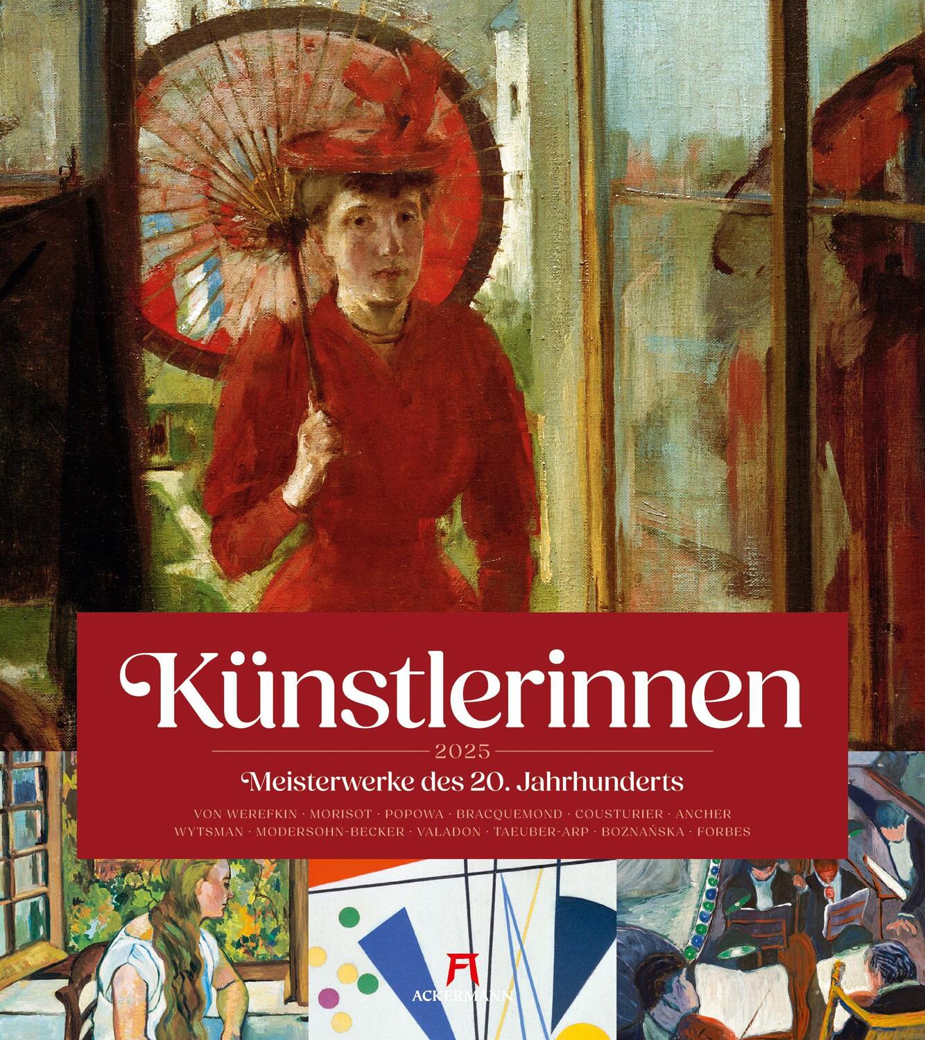 Cover: 9783838425665 | Künstlerinnen - Meisterwerke des 20. Jahrhunderts Kalender 2025 | 2025
