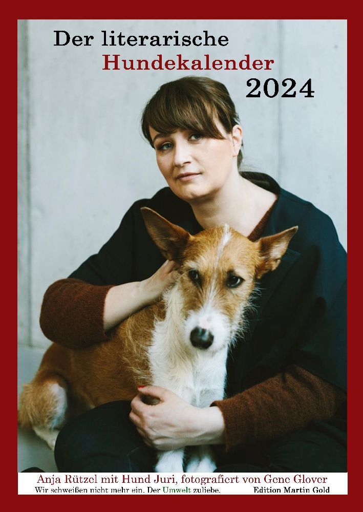 Cover: 9783982150376 | Der literarische Hundekalender 2024 | Charlotte Körner | Kalender