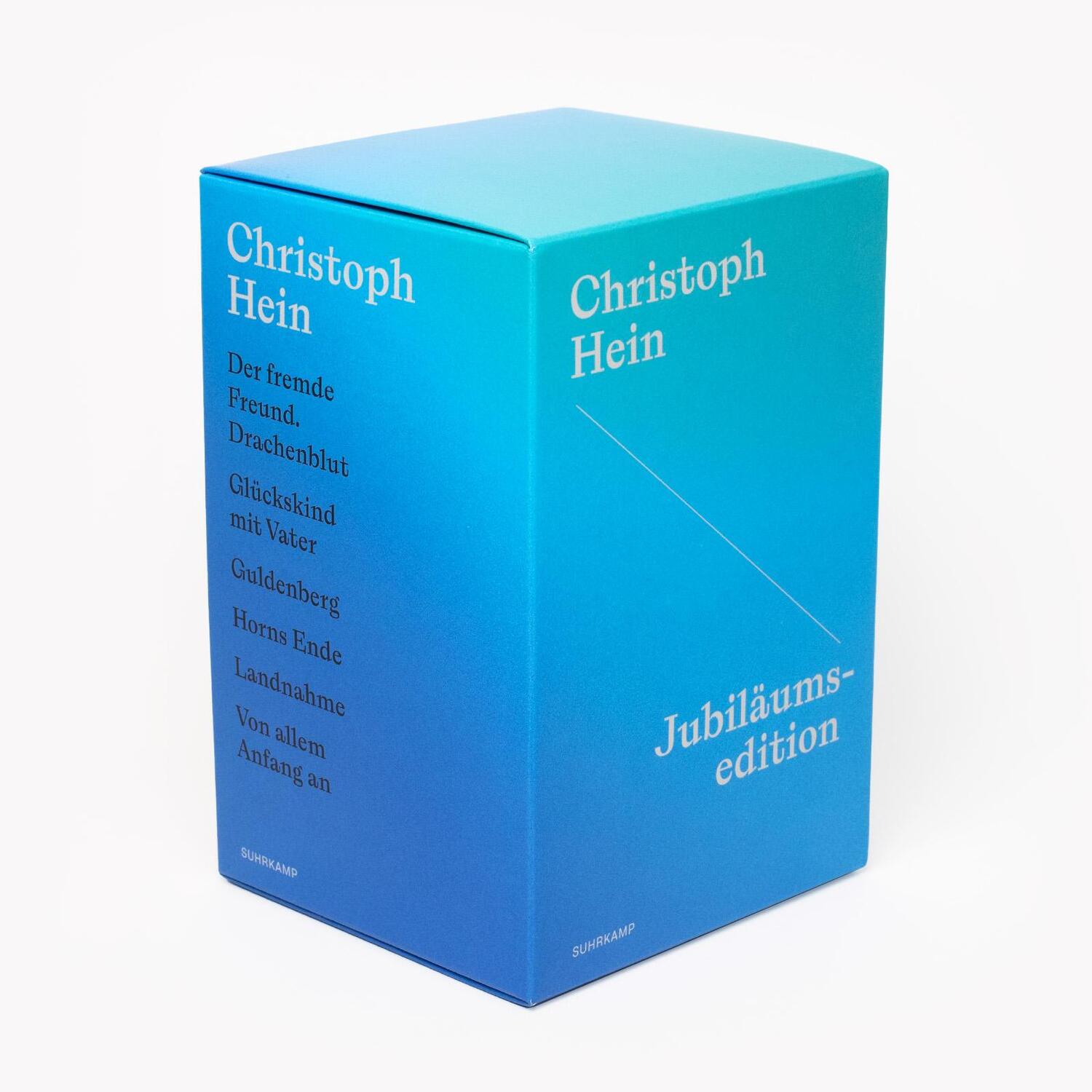 Bild: 9783518005996 | Christoph Hein Jubiläumsedition | 6 Bände in Kassette | Christoph Hein
