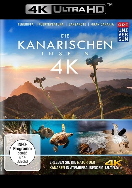 Cover: 4250128419437 | Die Kanarischen Inseln - Eine atemberaubende Naturgeschichte (Ultra...