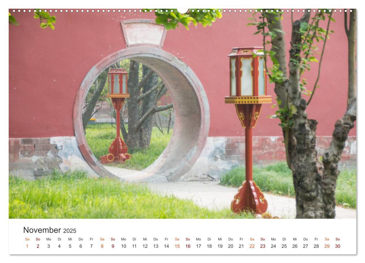 Bild: 9783435399420 | China - Tradition und Moderne (Wandkalender 2025 DIN A2 quer),...