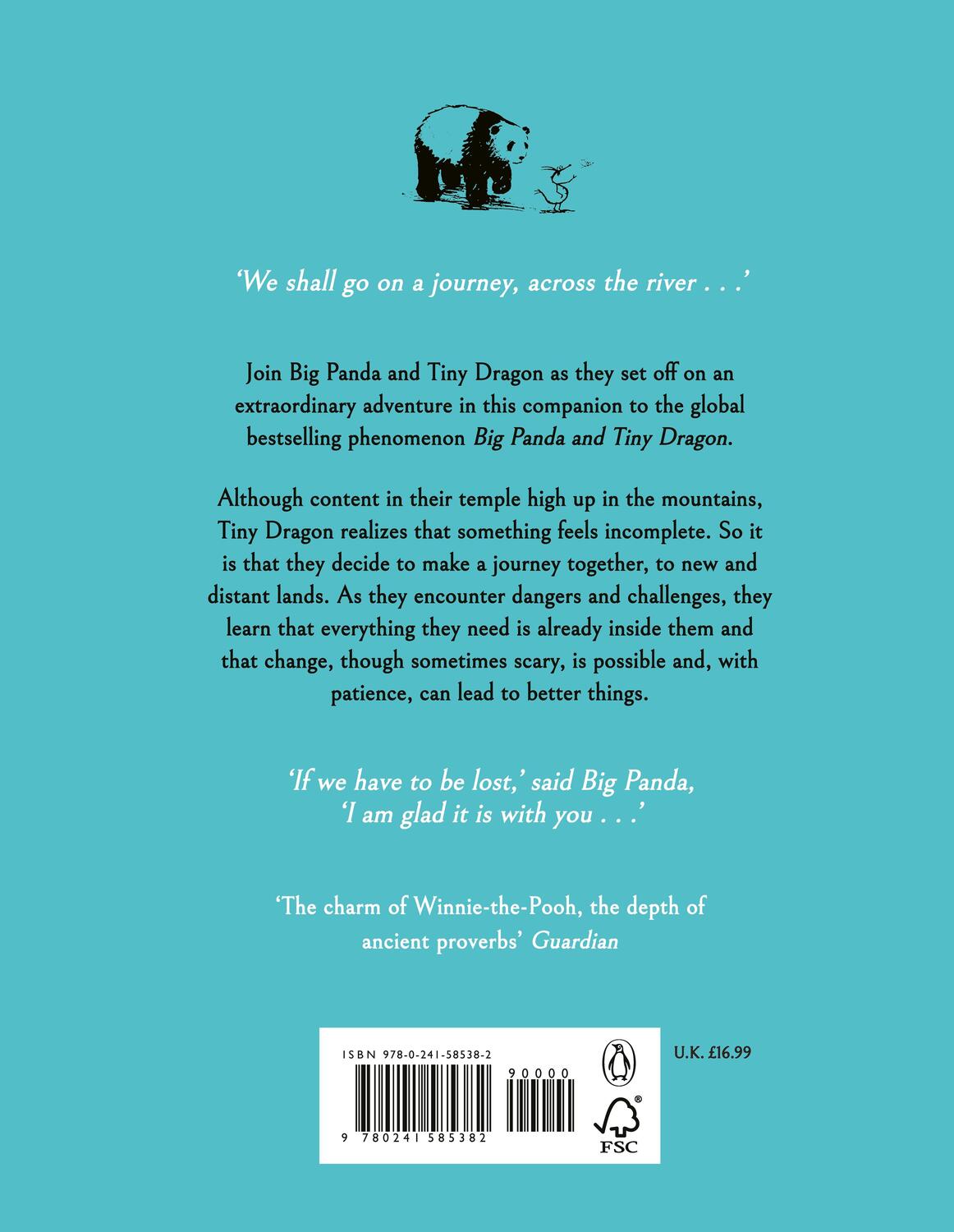 Rückseite: 9780241585382 | The Journey | A Big Panda and Tiny Dragon Adventure | James Norbury