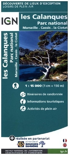 Cover: 9782758541998 | Les Calanques de Marseille à Cassis 1:15 000 | Freizeitkarte | 2017