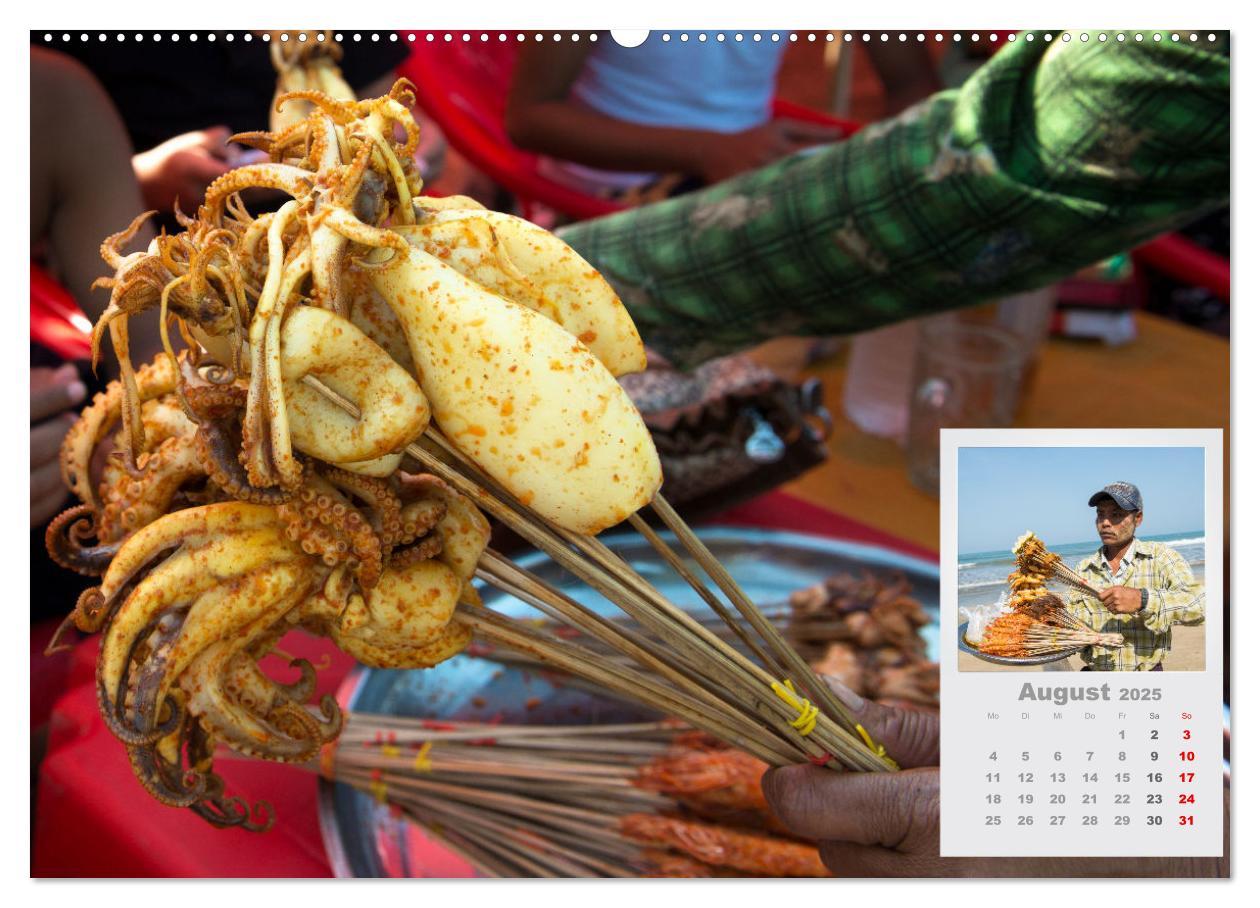 Bild: 9783435084746 | ASIA STREET FOOD - So schmeckt Asien (Wandkalender 2025 DIN A2...