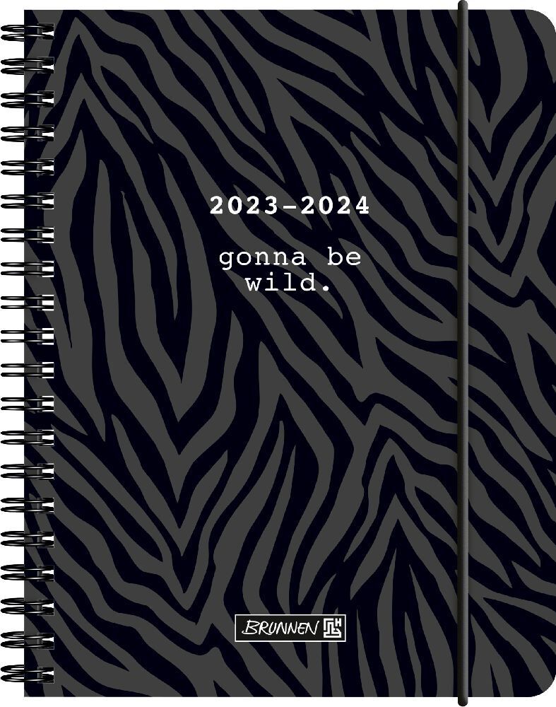 Cover: 4061947103083 | Schülerkalender 2023/2024 Wild, A6, PP-Einband | 2 Seiten = 1 Woche