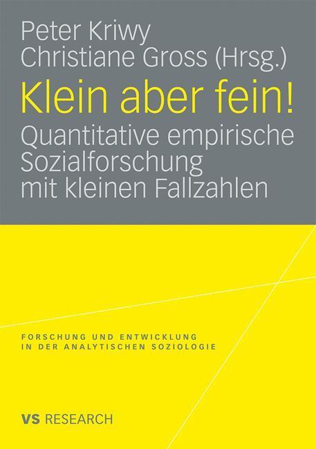 Cover: 9783531165264 | Klein aber fein! | Christiane Gross (u. a.) | Taschenbuch | Paperback