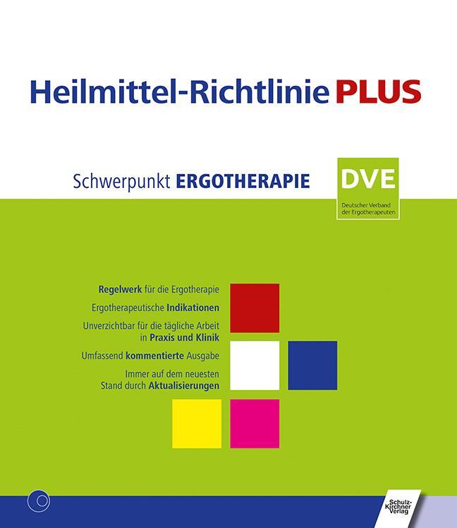 Cover: 9783824812745 | Heilmittel-Richtlinie PLUS | Schwerpunkt Ergotherapie | DVE | Stück