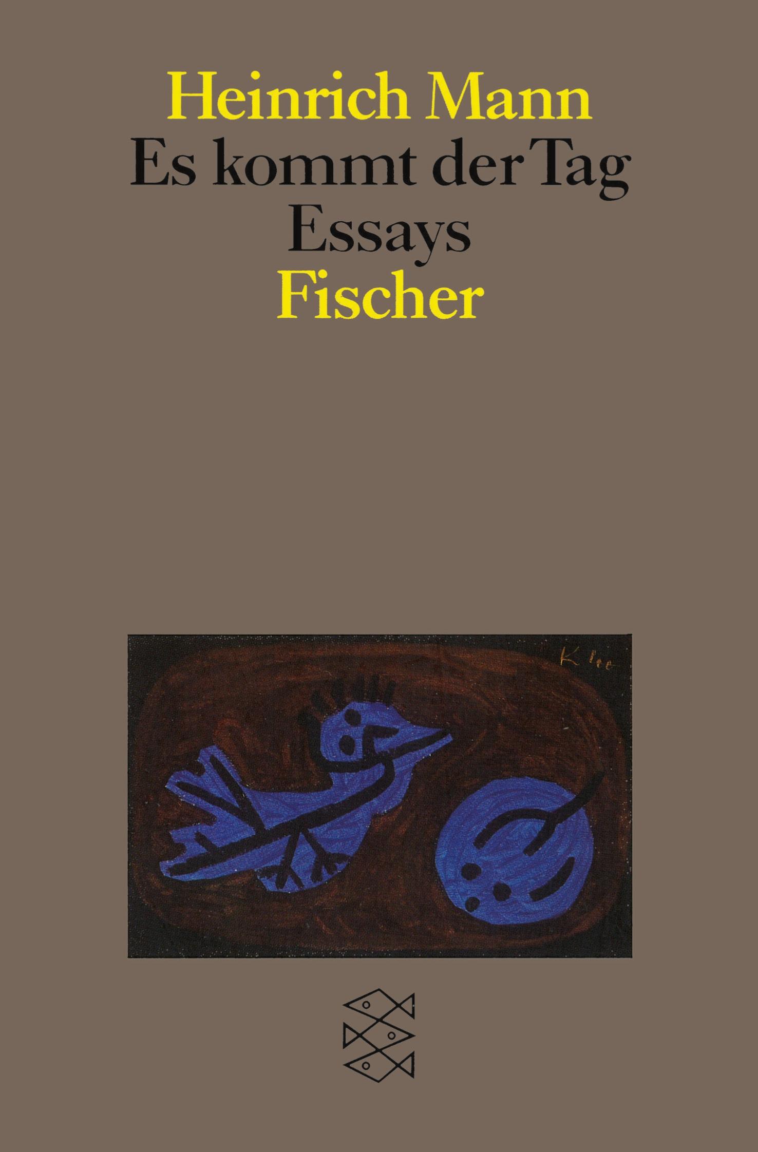 Cover: 9783596109227 | Es kommt der Tag | Essays | Heinrich Mann | Taschenbuch | 288 S.