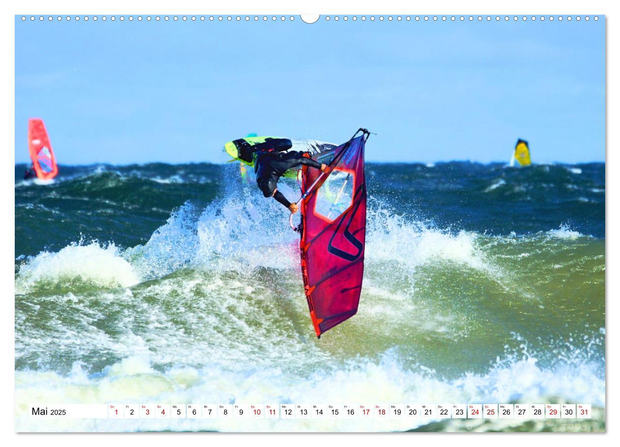 Bild: 9783383923517 | Funsport Windsurfen (Wandkalender 2025 DIN A2 quer), CALVENDO...