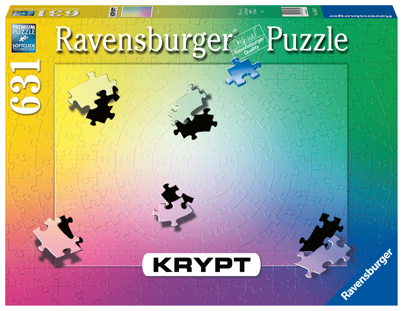 Cover: 4005556168859 | Ravensburger Krypt Puzzle 16885 - Krypt Gradient - 631 Teile Puzzle...