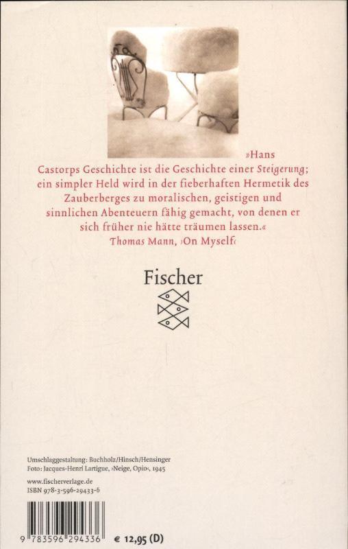 Rückseite: 9783596294336 | Der Zauberberg | Thomas Mann | Taschenbuch | Deutsch | 1991