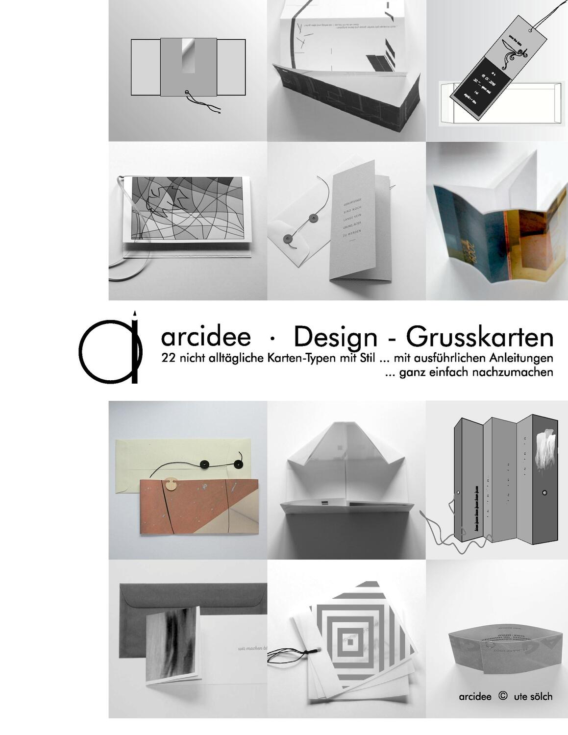 Cover: 9783741266997 | arcidee . Design - Grusskarten | Ute Sölch | Taschenbuch | Ringbuch