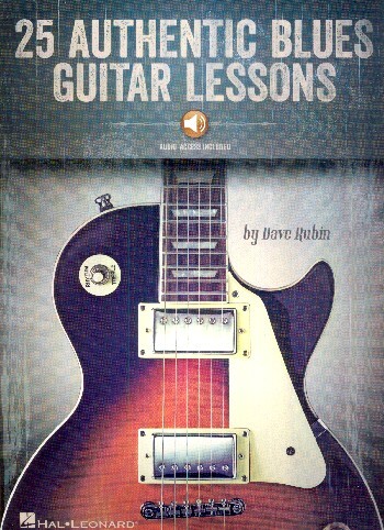 Cover: 9781540013651 | 25 Authentic Blues Guitar Lessons | Noten, Sammelband für Gitarre