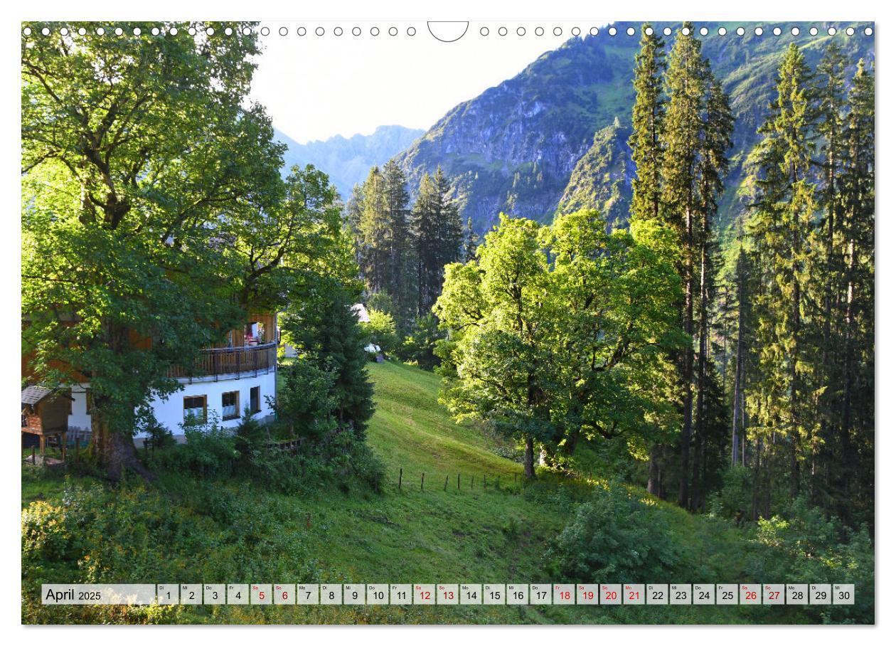 Bild: 9783383987731 | Kleines Walsertal - Das Kleinwalsertal in Vorarlberg (Wandkalender...