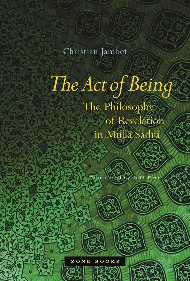 Cover: 9781890951696 | The Act of Being | Christian Jambet | Buch | Englisch | 2006