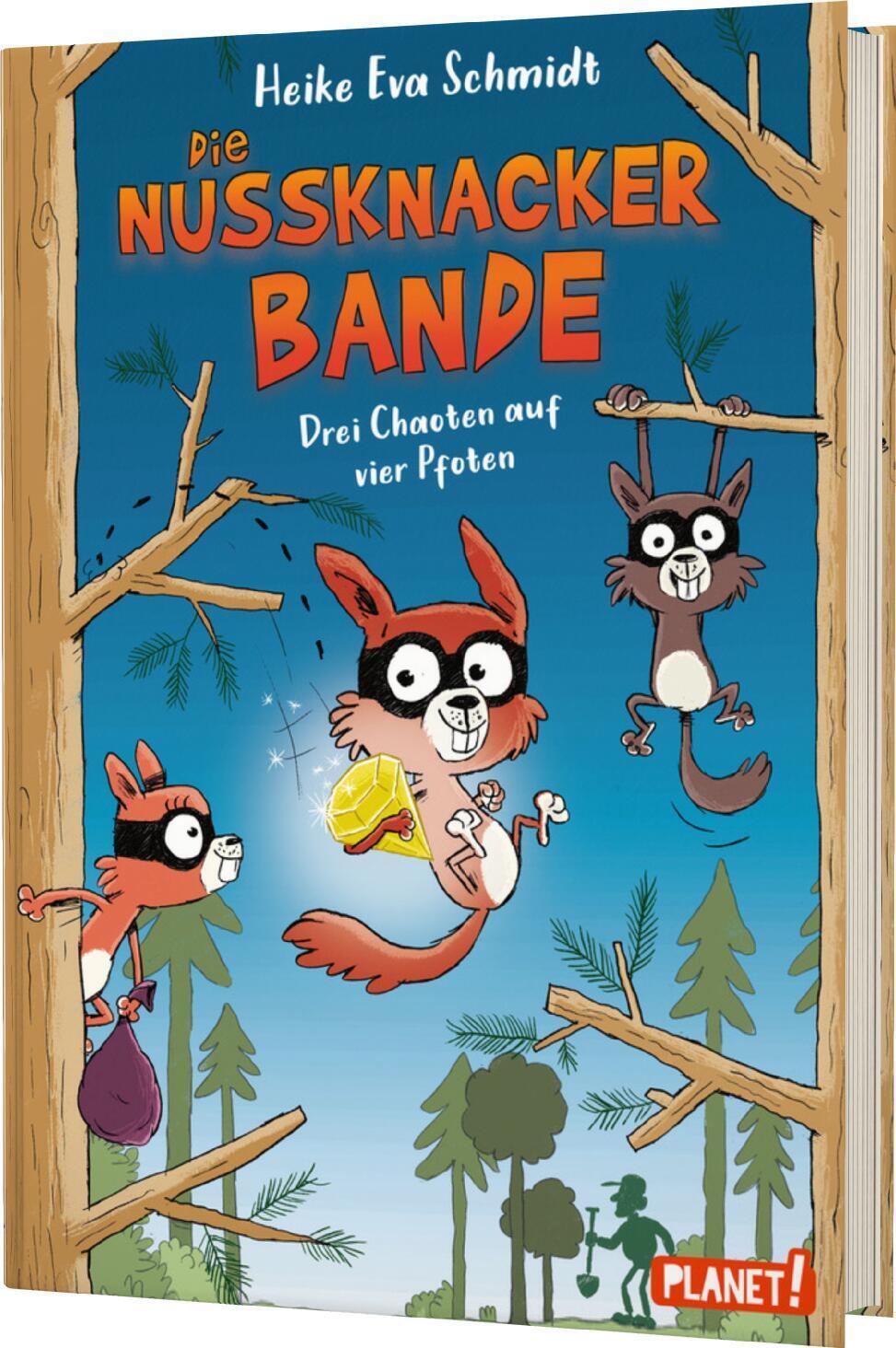 Cover: 9783522508087 | Nussknacker-Bande 1: Drei Chaoten auf vier Pfoten | Heike Eva Schmidt