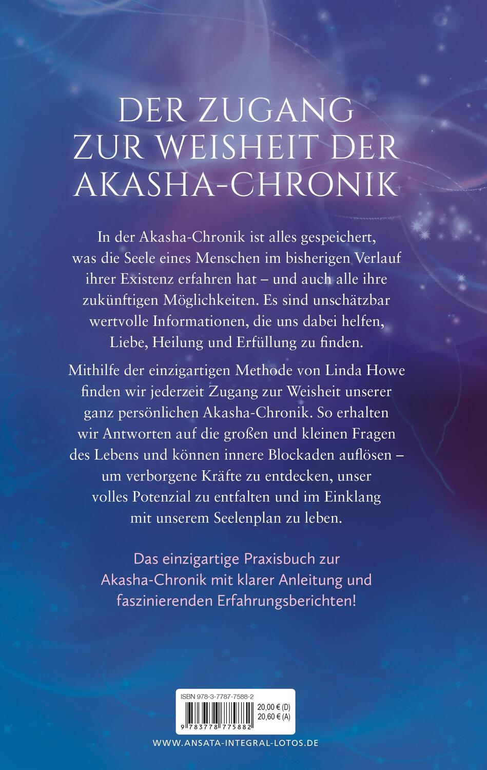 Bild: 9783778775882 | Akasha-Chronik - Dein Schlüssel zum universellen Buch des Lebens