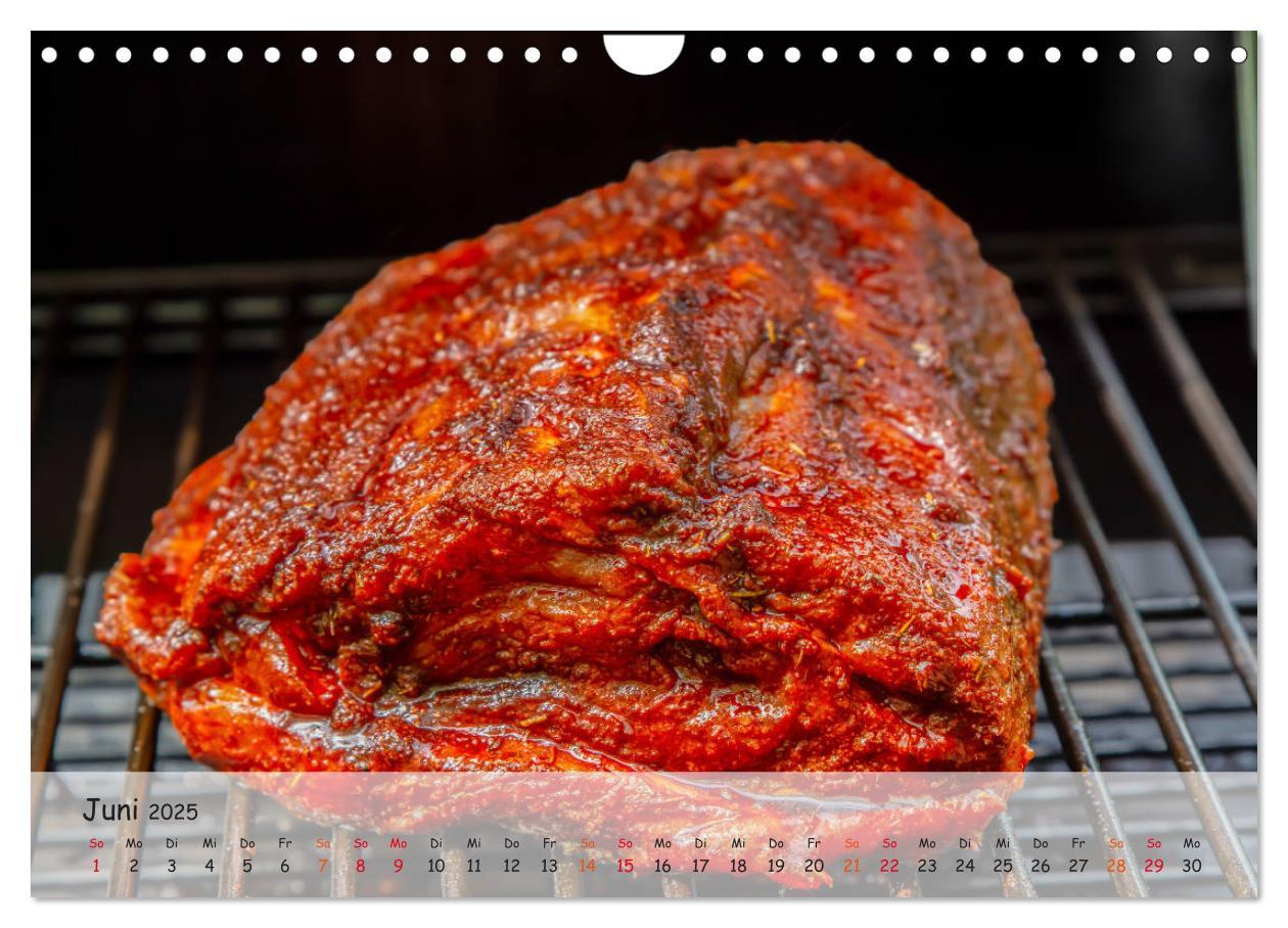 Bild: 9783435322725 | BBQ - Smoker Für Fleisch und Gemüse (Wandkalender 2025 DIN A4...