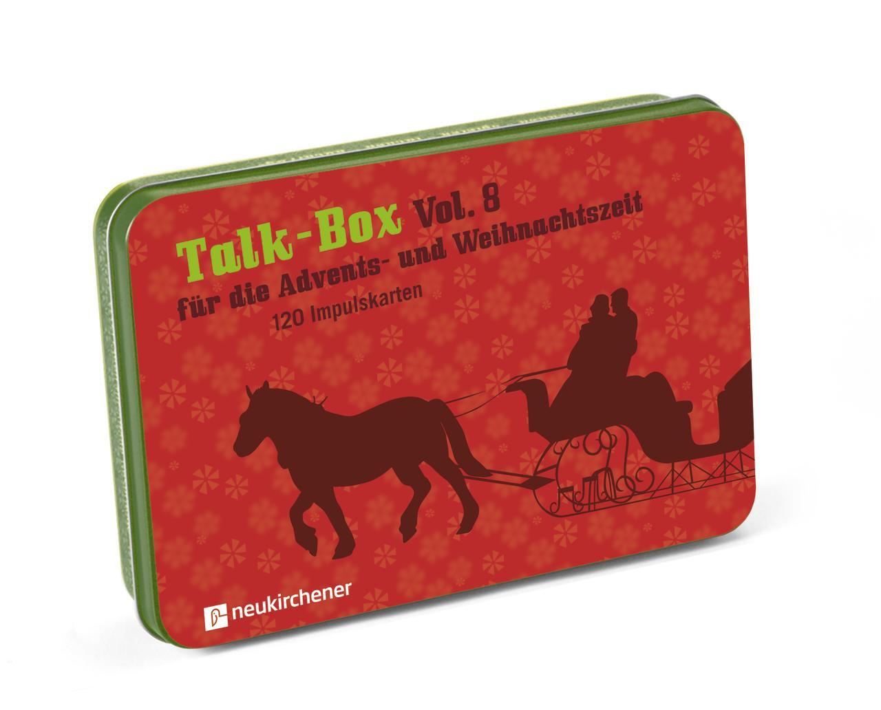 Cover: 9783761560204 | Talk-Box Vol. 8 - Für die Advents- und Weihnachtszeit | Filker (u. a.)